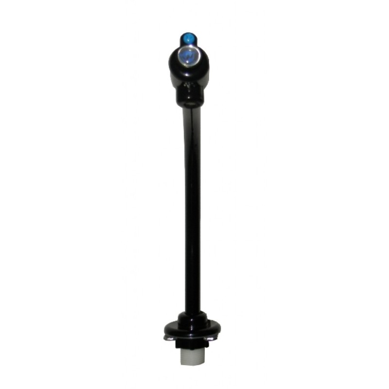 01RU01 - RUBINETTO LONG REACH STD CROMATO CON LEVA NERA PER DEPURATORE ACQUA  