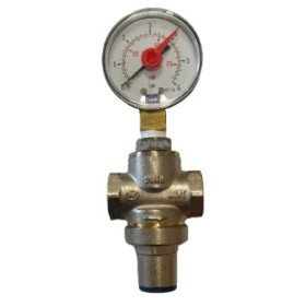 Riduttore di pressione acqua con manometro