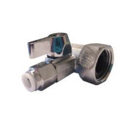 Valvola di intercettazione a T 1/2 MF tubo 1/4"