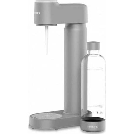 Gasatore da tavolo Philips compatibile Sodastream e GasUp grey