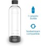 Gasatore da tavolo Philips compatibile Sodastream e GasUp grey