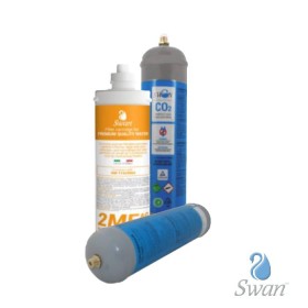 Pacchetto Swan 2 bombole co2 usa e getta + filtro 2MFAG