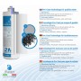 Scatola da 6 pezzi Filtro acqua SWAN 2MF