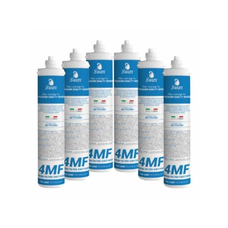 Scatola da 6 pezzi Filtro acqua SWAN 4MF
