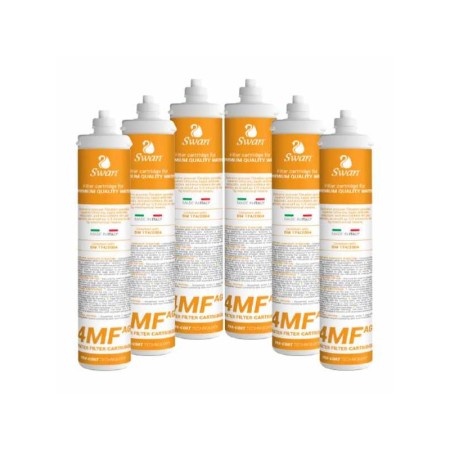 Scatola da 6 pezzi filtro acqua SWAN 4MFAG