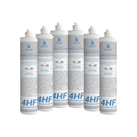 Scatola da 6 pezzi filtro acqua SWAN 4HF