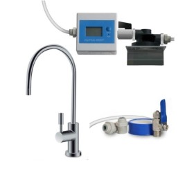 Kit di filtrazione digitale con testata compatibile e rubinetto