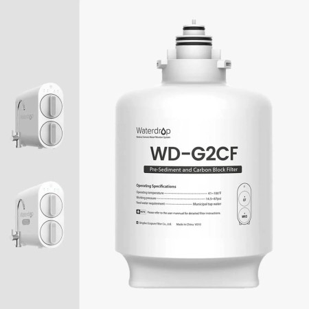 Filtro CF Waterdrop sedimenti/carbone per Osmosi serie G2