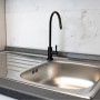 Rubinetto elegance in acciaio inox nero