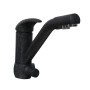 Rubinetto tre vie miscelatore Fragranite Nero