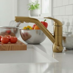 Rubinetto tre vie miscelatore Ottone