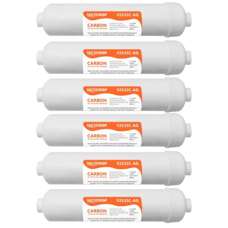 Filtro in linea Swan 10" NICEDROP- Carbone Attivo + Ag 6PZ