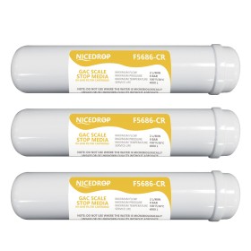 Filtro in Linea 12"NICEDROP Carbone + Resine 3PZ