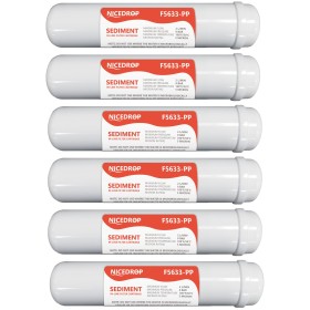 Filtro in Linea 12" per Osmosi Inversa NICEDROP Sedimenti 1/4" 6pz