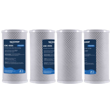 Carbon Block CTO NICEDROP 5 Pollici - 5 Micron 4PZ