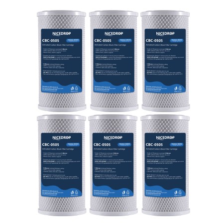 Carbon Block CTO NICEDROP 5 Pollici - 5 Micron 6PZ