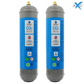 Scatola 2 bombole Co2 Usa e Getta 600 gr Swan