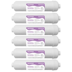 Filtri in Linea 1/4 filetto 10 Pollici per Impianti ad Osmosi-6PZ