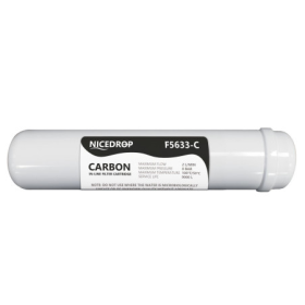 Filtro a Carbone in Linea 12" Carbon NICEDROP