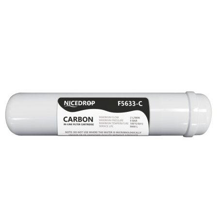 Filtro a Carbone in Linea 12" Carbon NICEDROP