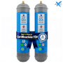 Scatola 2 bombole Co2 Usa e Getta 600 gr Swan