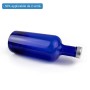 Bottiglia VAND BLU con tappo