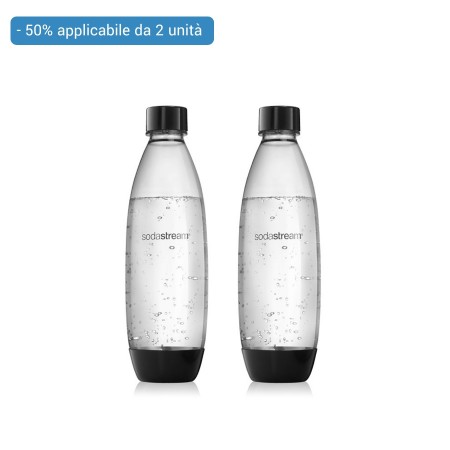 Bottiglie sodastream 1 l confezione da 2 pz