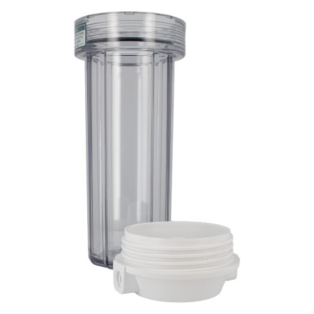 Contenitore Filtro 10" Trasparente | Acquaxcasa.com