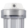 Contenitore Filtro 10" Trasparente | Acquaxcasa.com