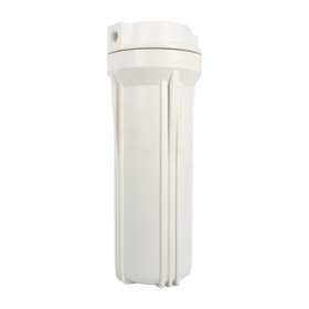 Contenitore filtro acqua 10" attacco 1/4" - bianco