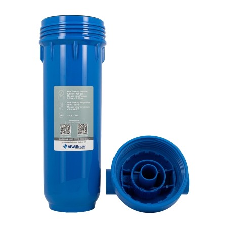 Contenitore tazza porta filtro 10" ATLAS blu
