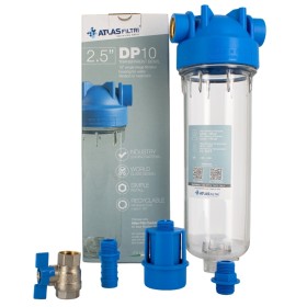 Contenitore tazza porta filtro 10" ATLAS lavabile