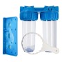 Batteria Twin Porta Filtro 10" Doppia | Acquaxcasa.com