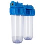 Batteria Twin Porta Filtro 10" Doppia | Acquaxcasa.com