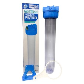 Tazza porta filtro 3 pezzi 20" OT Trasparente