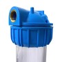 Tazza porta filtro 3 pezzi 20" OT Trasparente | Acquaxcasa.com