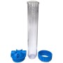 Tazza porta filtro 3 pezzi 20" OT Trasparente | Acquaxcasa.com