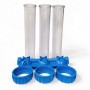 Batteria tris contenitore tazza porta filtro 20" | Acquaxcasa.com