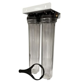 Batteria doppia porta filtro 20" | Acquaxcasa.com