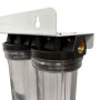 Batteria doppia porta filtro 20" | Acquaxcasa.com