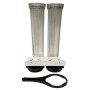 Batteria doppia porta filtro 20" | Acquaxcasa.com