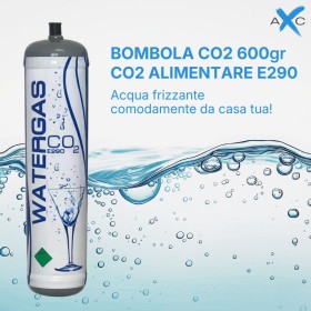 Bombola Co2 Usa e Getta 600 gr Watergas