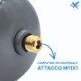 2 Bombole CO2 Usa e Getta 600g Watergas per Gasatori