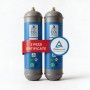 Scatola 2 bombole Co2 Usa e Getta 600 gr Swan | Acquaxcasa.com