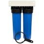 Batteria twin contenitore tazza porta filtro 20" big blue | Acquaxcasa.com