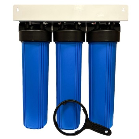 tris contenitore porta filtro Big Blue 20" | Acquaxcasa.com