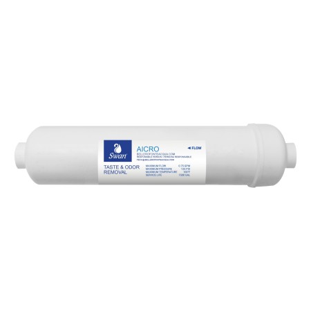 Filtro Swan AICRO 10" In Linea Carbone | Acquaxcasa.com