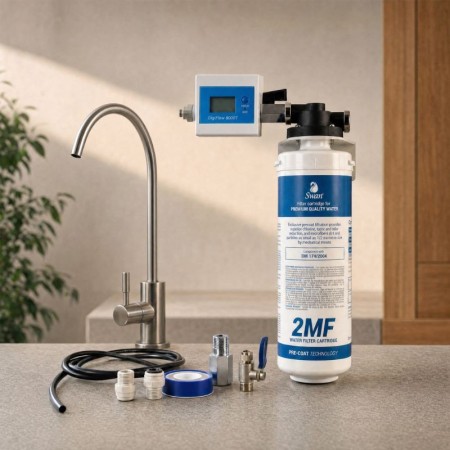 Kit di filtrazione Swan Digital Essential - con rubinetto | Acquaxcasa.com