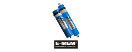 Membrane osmosi E-Mem depurazione acqua. Membrana E-mem 100 gpd  | Acquaxcasa.com