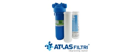 Atlas Filtri cartucce filtranti atlas, contenitori filtri atlas 10" | Acquaxcasa.com